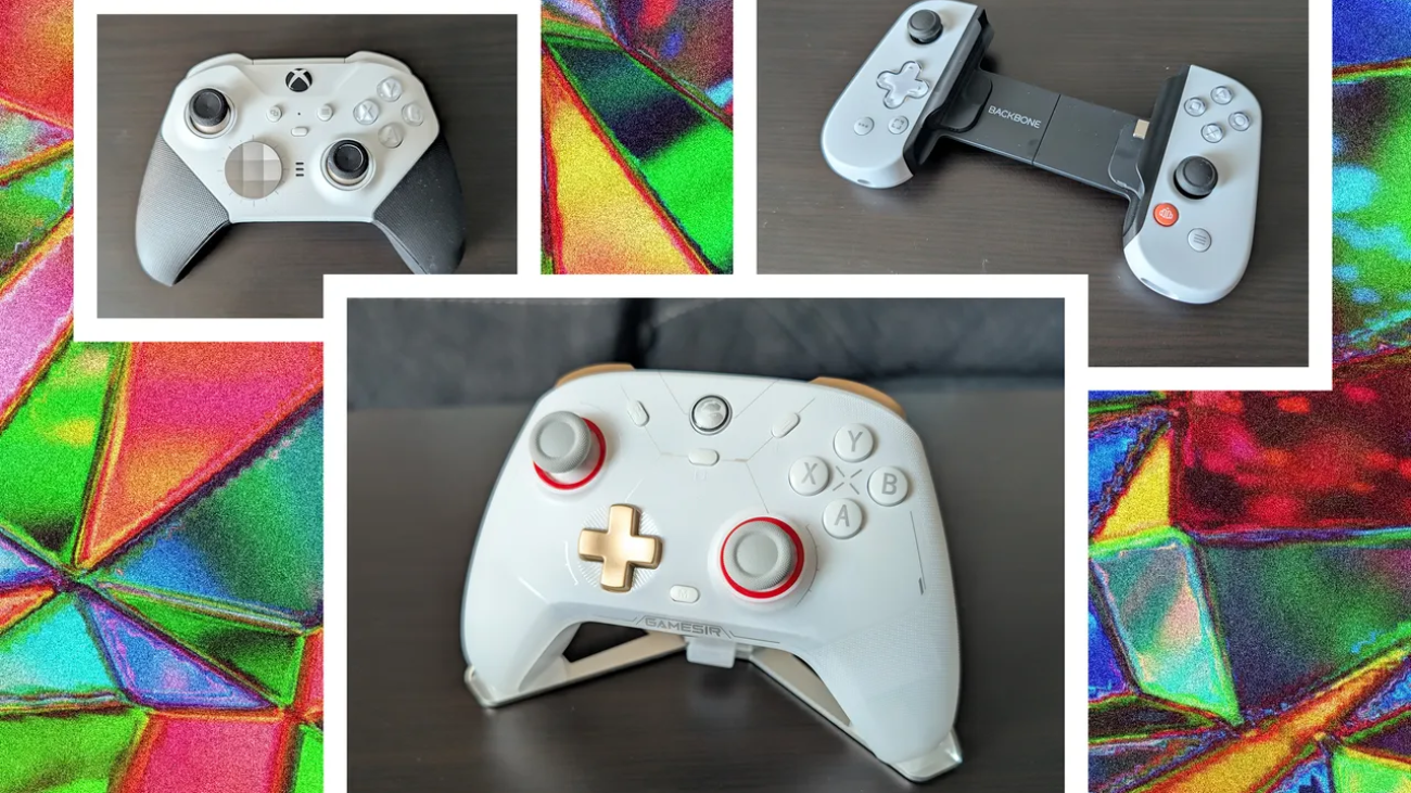 Best Game Controllers Reviewer Collage 112024 SOURCE Eric Ravenscraft