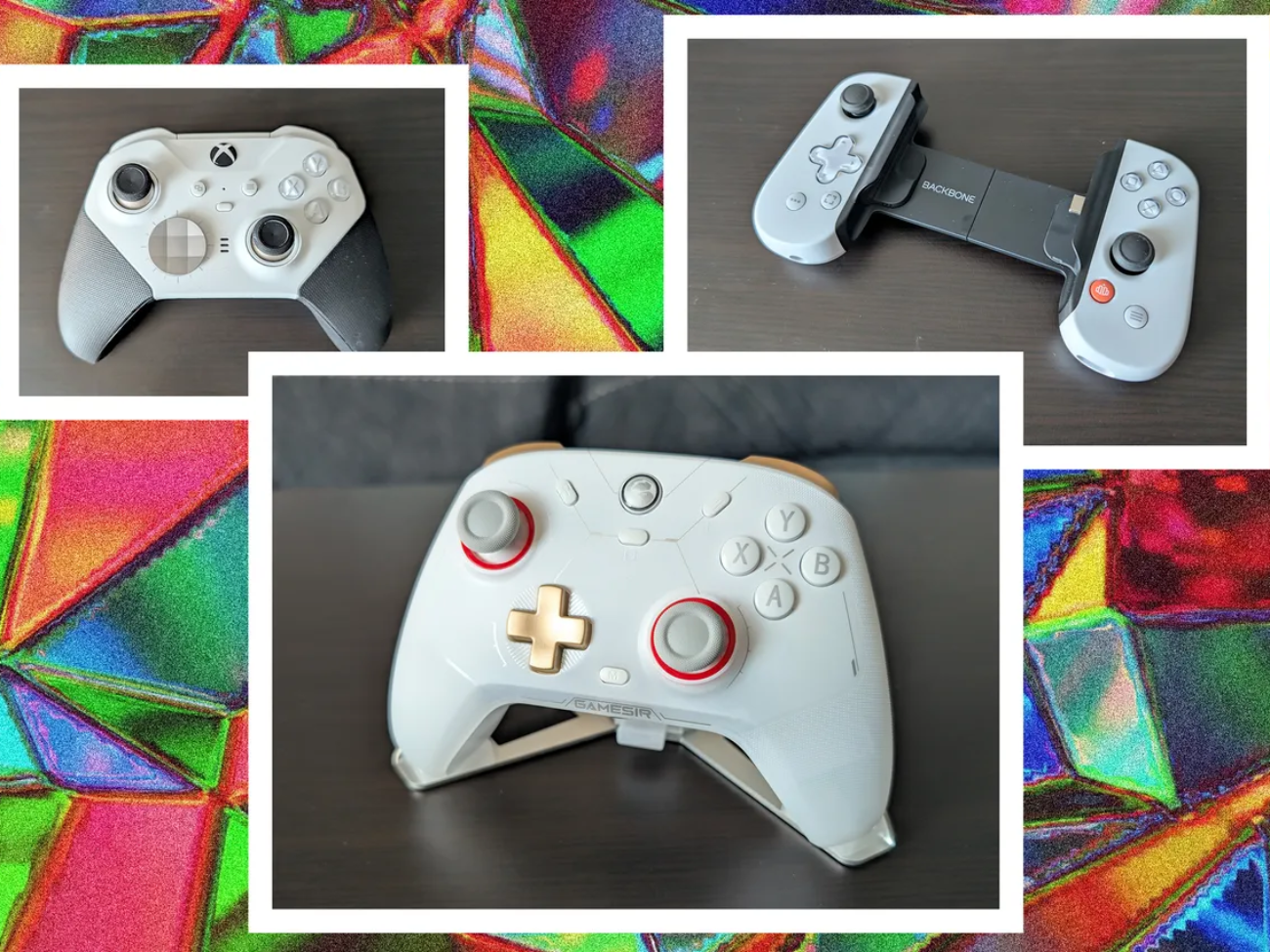 Best Game Controllers Reviewer Collage 112024 SOURCE Eric Ravenscraft