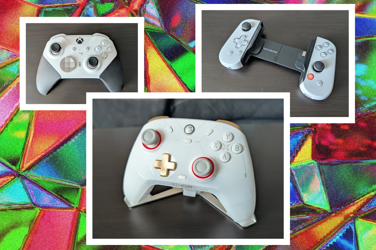 Best Game Controllers Reviewer Collage 112024 SOURCE Eric Ravenscraft